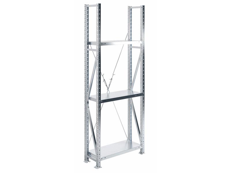 Стеллажи MS U (2000 кг на секцию)