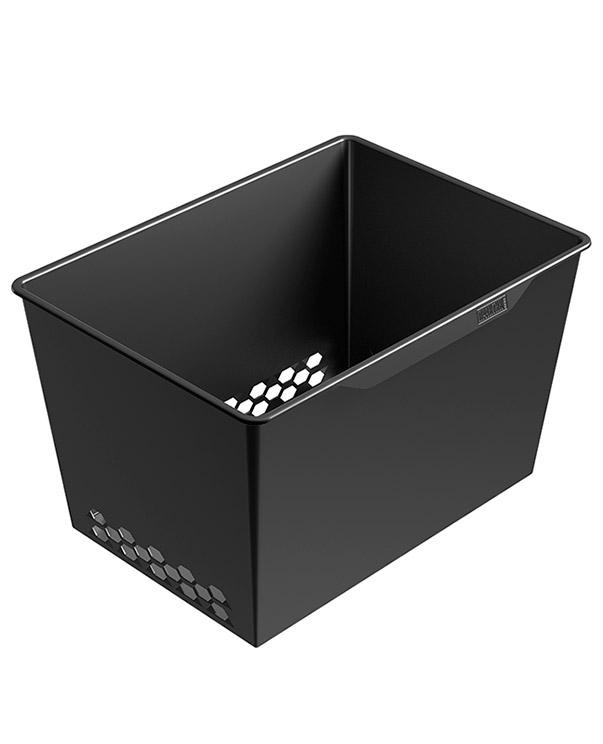 Корзина пластиковая ПРАКТИК Home GBP 60х30 графит